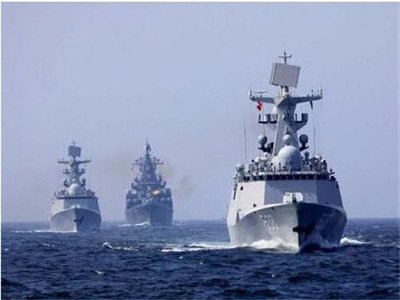 中俄首次海上联合巡航顺利完成