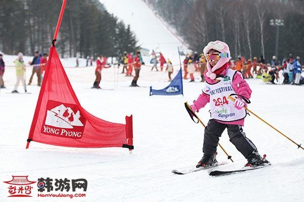 韩国龙平滑雪场4
