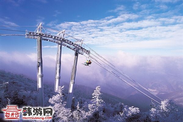 韩国龙平滑雪场7