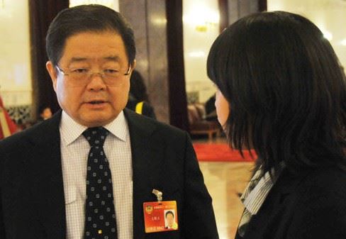 2010年，王晓玉以全国政协委员身份接受新华网采访。