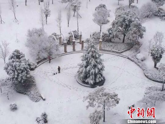 贵州发布暴雪黄色预警 局部地区雪深已超11公分