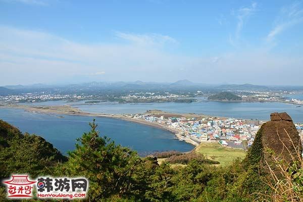 韩国济州岛城山日出峰