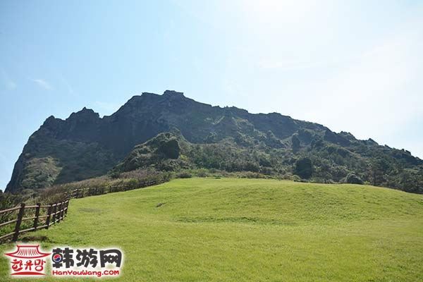 韩国济州岛城山日出峰