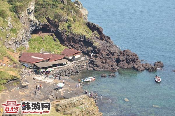 韩国济州岛城山日出峰